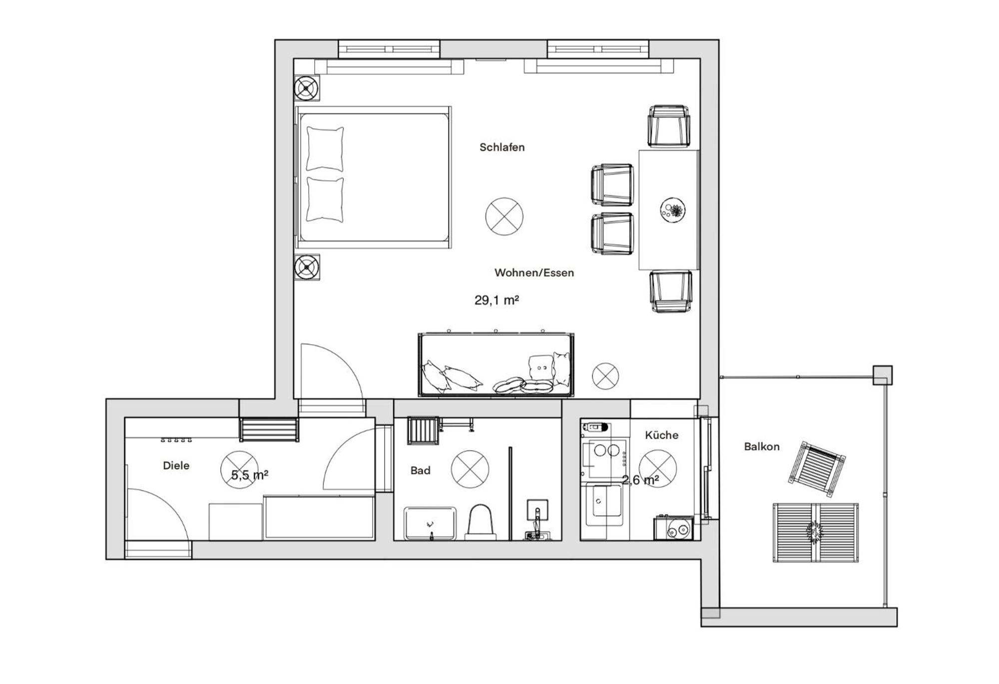 Pineapple Apartments Studio-Apartment Am Zwinger Drážďany Exteriér fotografie